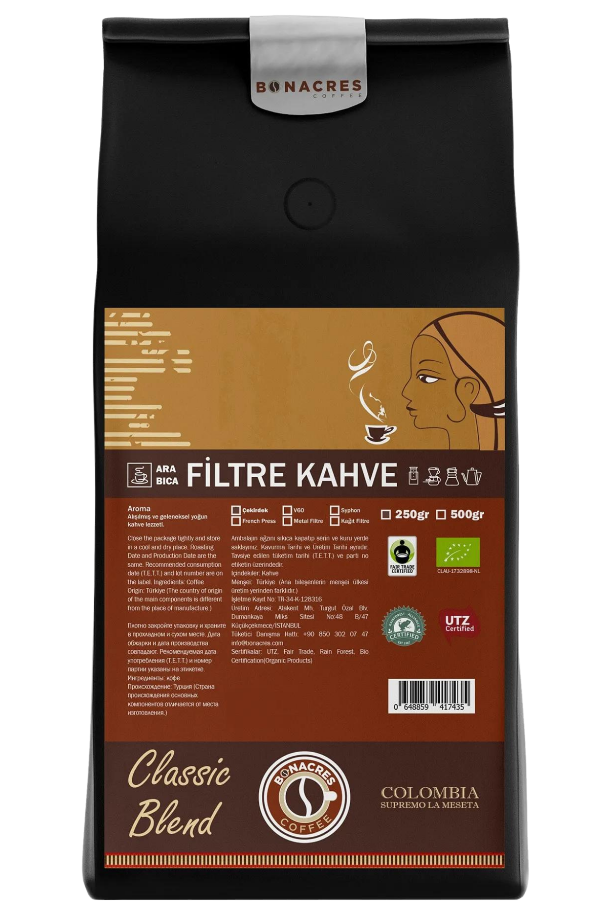 Klasik Filtre Kahve 250gr