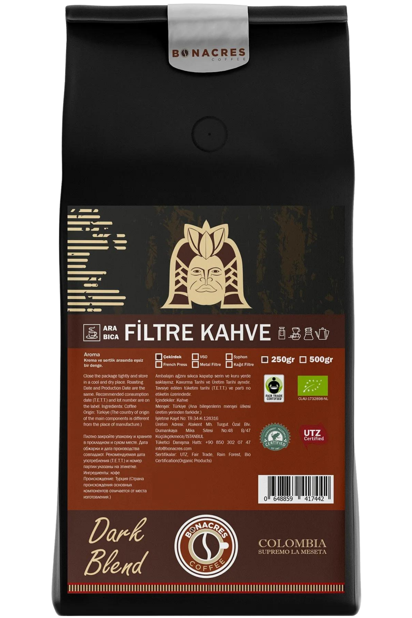 Sert İçim Filtre Kahve 250gr