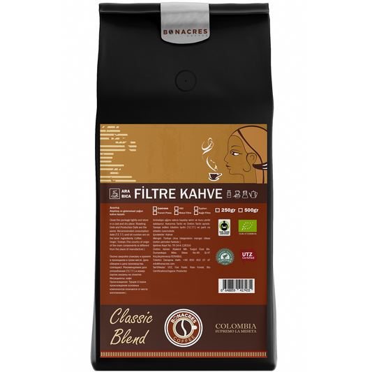 Bonacres Classic Blend Filtre Kahve 250gr